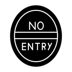 No Entry Icon