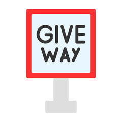Give Way Icon
