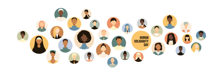 Human Solidarity Day banner.