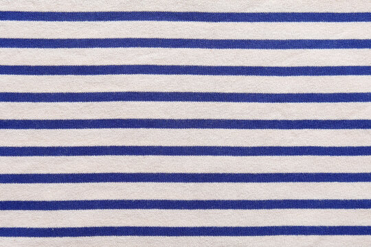 Breton Stripe Fabric Texture Background