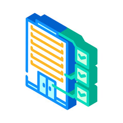 building specifications architectural drafter isometric icon vector. building specifications architectural drafter sign. isolated symbol illustration