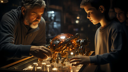 Interactive Learning in a Futuristic Classroom