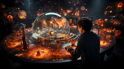 Interactive Learning in a Futuristic Classroom