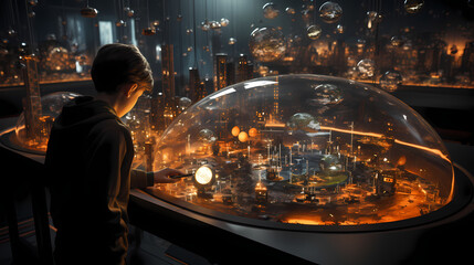 Interactive Learning in a Futuristic Classroom