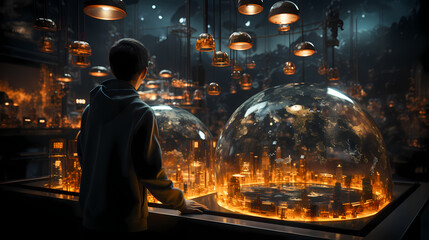 Interactive Learning in a Futuristic Classroom