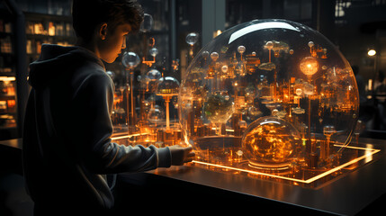 Interactive Learning in a Futuristic Classroom