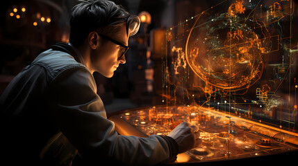 Interactive Learning in a Futuristic Classroom