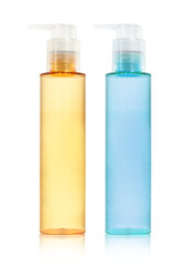 Blank Cosmetic Product Packaging Isolated on white -