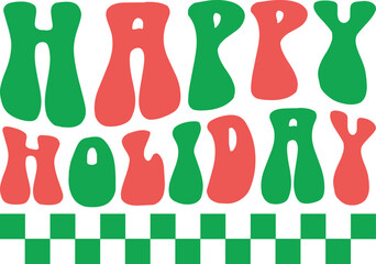 Christmas Retro Design