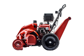 Snow Thrower Isolation on a transparent background