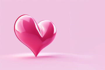 Romantic heart. Valentine's Day holiday.