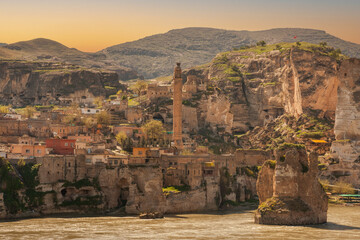 Hasankeyf, Turkey - a magnificent ancient town located along the Tigris River.