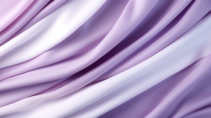 Obraz premium Delicately draped in lilac, the smooth fabric beckons with a whimsical charm, enticing you to embrace its vibrant purple hues and embody the essence of style