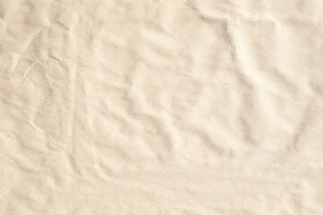 Brown crumpled paper surface texture