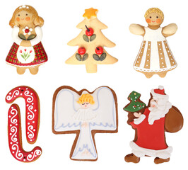 christmas icons set