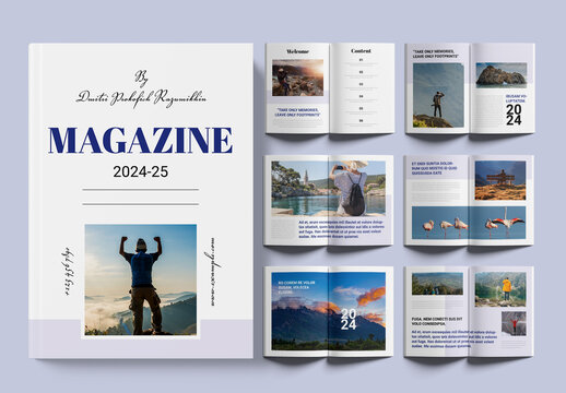 Travel Magazine Template