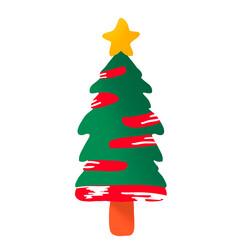 Christmas stickers set 