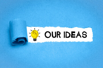 Our Ideas	