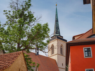 spring trip to Europe. Travel and German sightseeing locations. interesting ancient towers and...