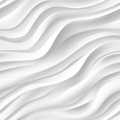 Abstract White Waves Texture Background

