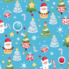 Wrapping paper pattern Christmas5