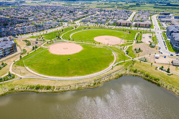 Peter Zakreski Park Aerial in Saskatoon, Canada
