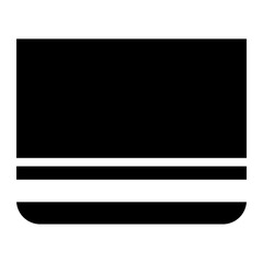 Fototapeta premium laptop glyph