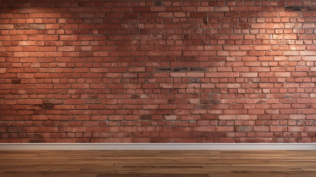 Fototapeta red brick wall pattern