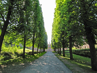 Fototapeta na wymiar Drottningholm Palace Gardens, Stockholm, Sweden