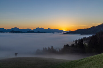 Landscape near Skofja Loka, Slovenia