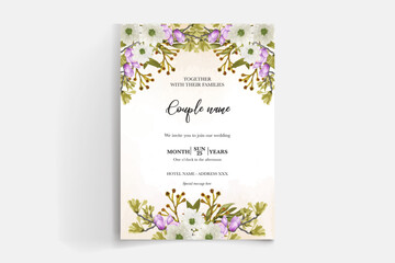 Shower bridal wedding invitation templates