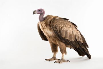 Obraz premium a large bird standing on a white surface