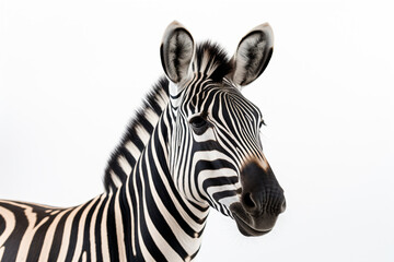 Fototapeta na wymiar a zebra standing in the middle of a field
