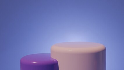 blue candle on black