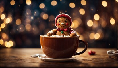 Cookie Man dancing at Christmas