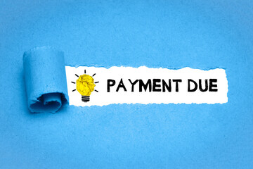 Payment due	