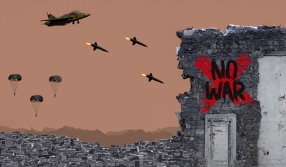 War is evil for the whole world. There are no winners in war
