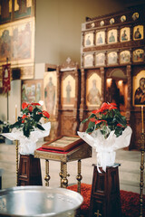 interior of the church
