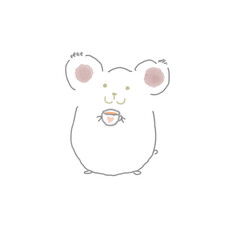 休憩でチュウ