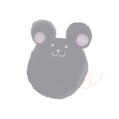 ネズミ(ピンク)