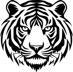 Fototapeta premium Tiger - Minimalist and Flat Logo - Vector illustration