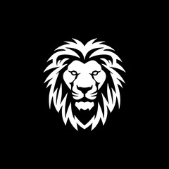 Fototapeta premium Lion | Minimalist and Simple Silhouette - Vector illustration