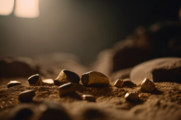 archeology ruins a tassel excavation of rare materials treasure hunt and archeology find gold rare resources. Ideal for archeology news