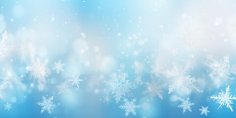 Fototapeta na wymiar Christmas snowflakes background 
