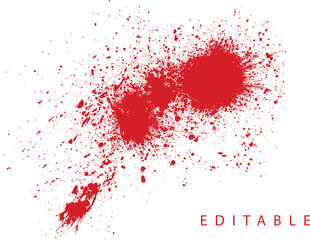 Blood splatter background