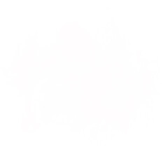 White Smoke Cloud Cotton Ball Watercolor. Isolated on White Background and Transparent PNG.