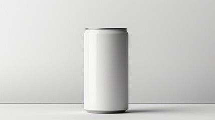 Maqueta de lata de aluminio. Generado por IA. - obrazy, fototapety, plakaty