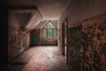 The abandoned German tuberculosis hospital