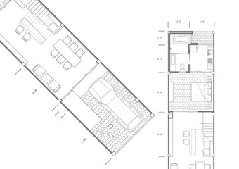 Write a blueprint architecture for building.