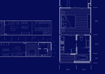 Write a blueprint architecture for building.